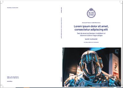 kth thesis cover page